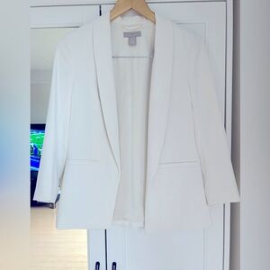H&M white blazer